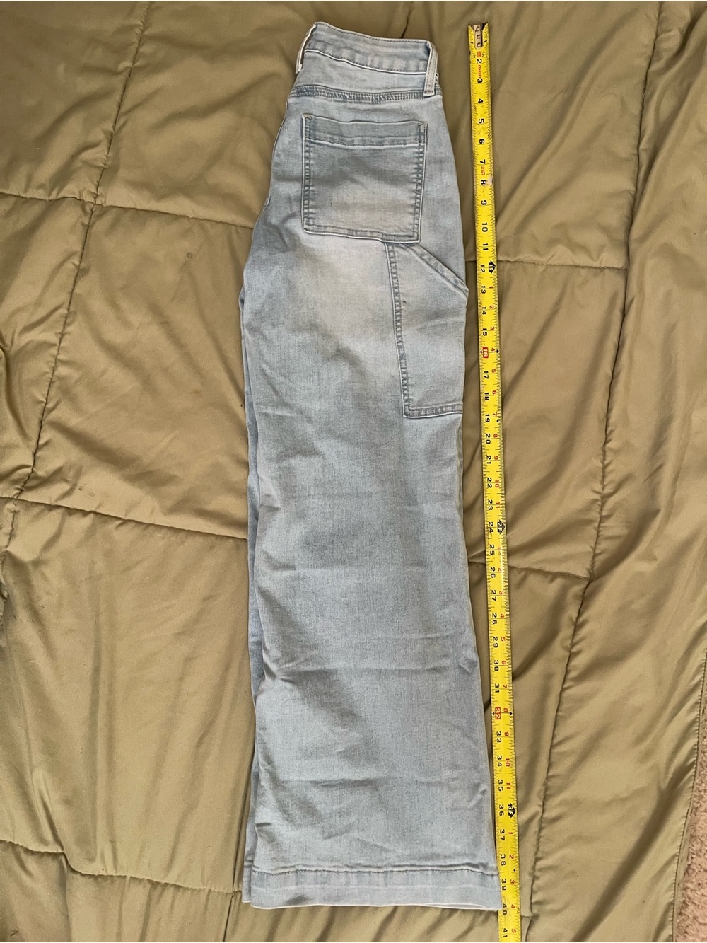 Project Indigo high rise light wash jeans